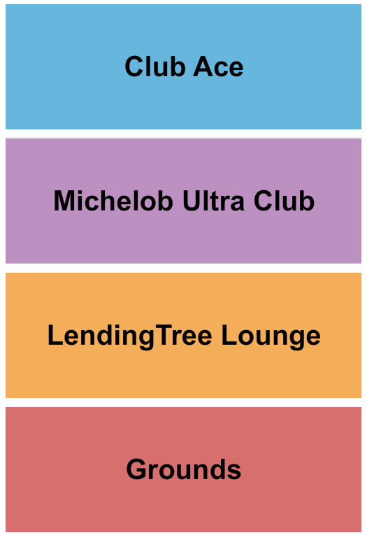 Detroit Golf Club seating chart
