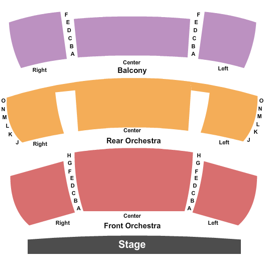 Diana Wortham Theatre At Wortham Center seating chart