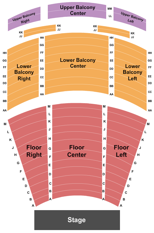 Dothan Opera House seating chart