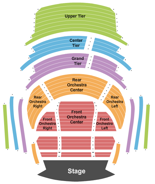 Dr. Phillips Center - Steinmetz Hall seating chart