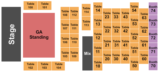 Elevation 27 seating chart