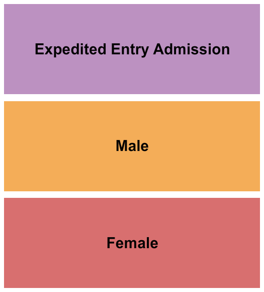 Encore Beach Club seating chart