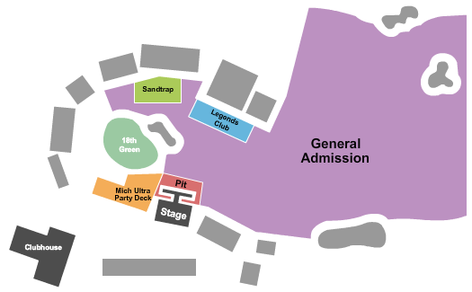 Enjoie Golf Course seating chart