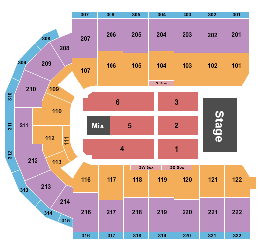Erie Insurance Arena seating chart