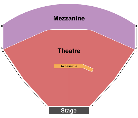 Event Centre At Club Regent Casino seating chart