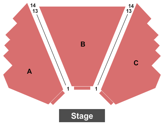 F. Otto Haas Stage At Arden Theatre Company seating chart