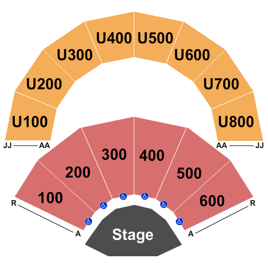 Faith Chapel seating chart