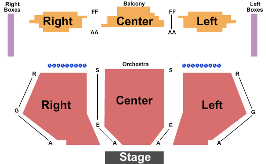 Festival Stage - Alabama Shakespeare Festival seating chart