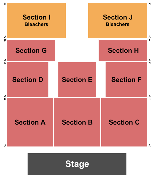 Firekeepers Casino seating chart