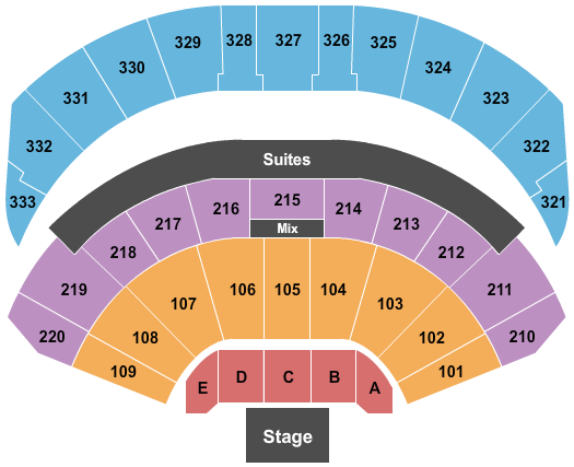 First Direct Arena seating chart
