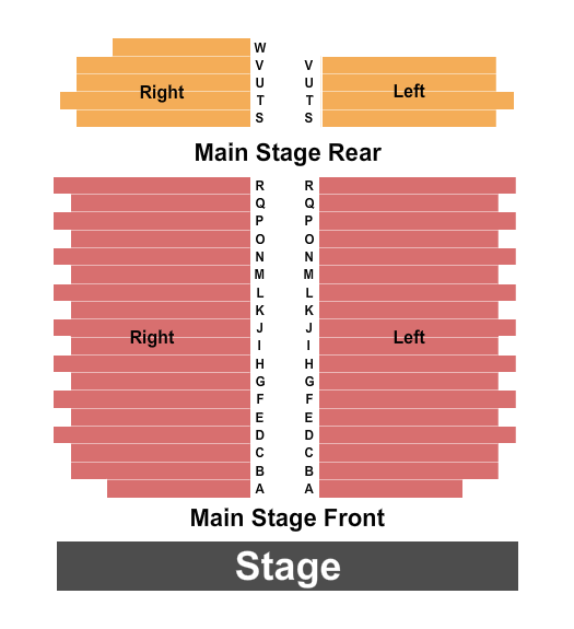 Flat Rock Playhouse seating chart