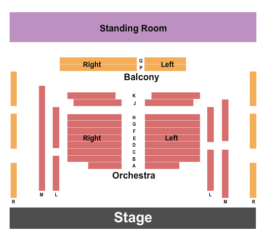 Folger Elizabethan Theatre seating chart