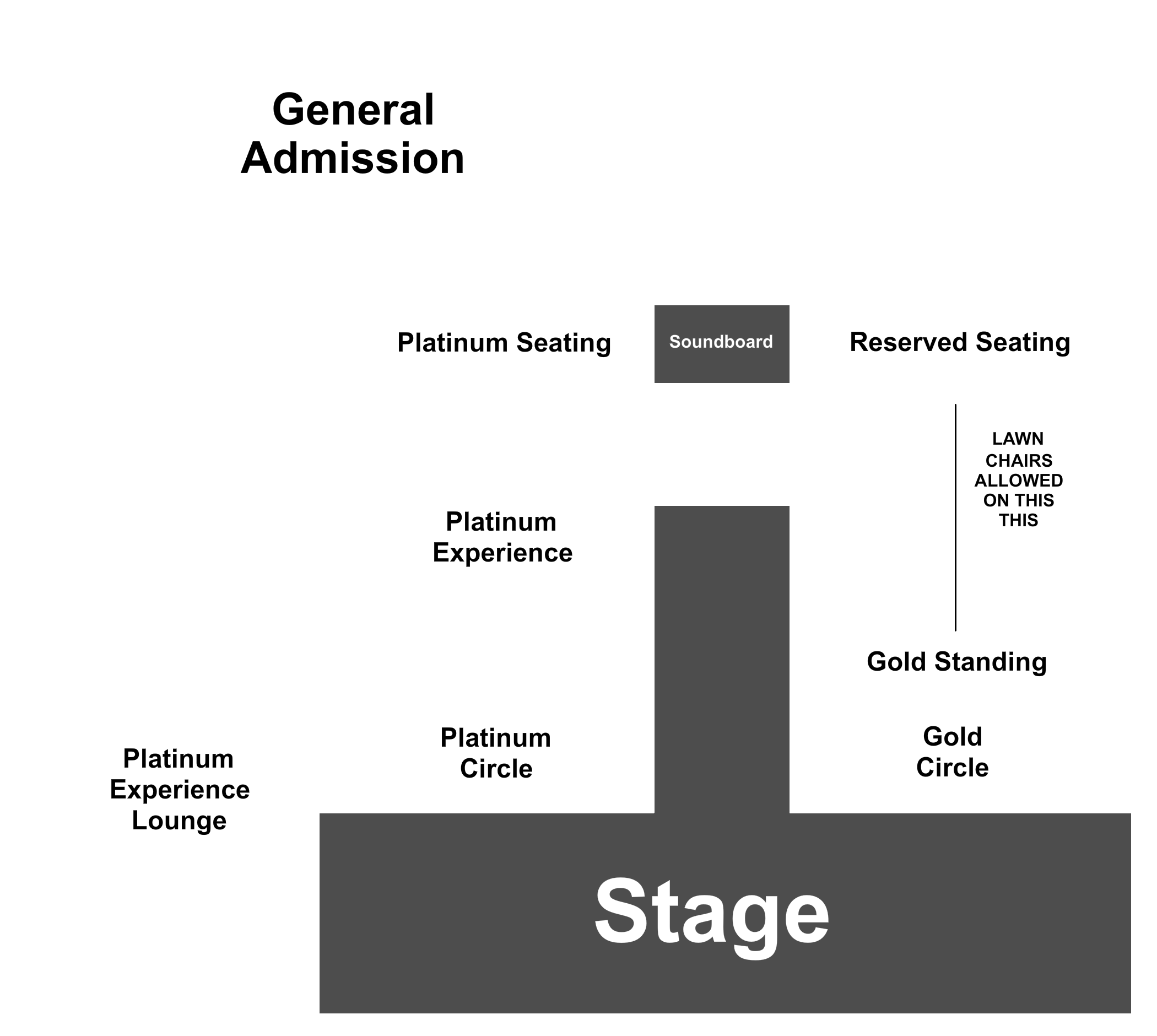 Fort Calgary seating chart