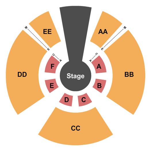 Fox Valley Mall seating chart