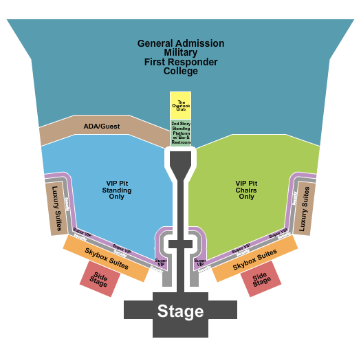 Frank Brown Park seating chart