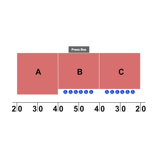 Georgelis Law Firm Stadium seating chart