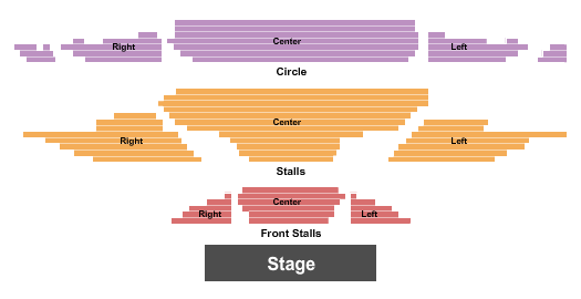 Gillian Lynne Theatre seating chart