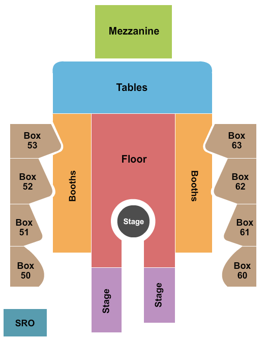 Grand Canal Shoppes at the Venetian Hotel Las Vegas seating chart