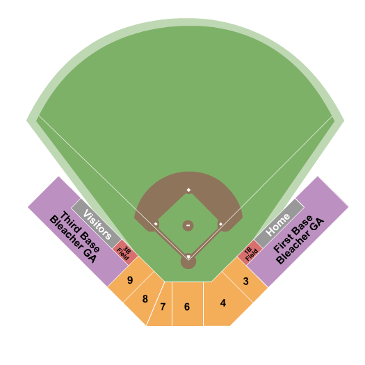 Hamlin Sports Complex seating chart
