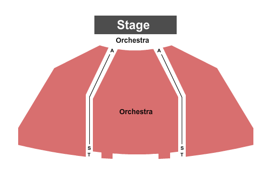 Harbourfront Theatre seating chart