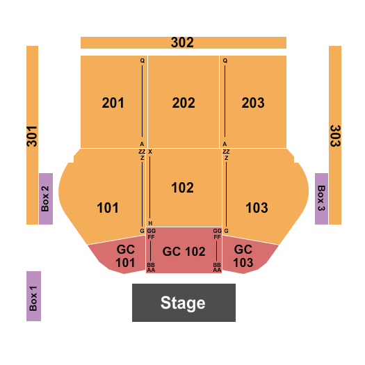Hard Rock Live - Sacramento seating chart