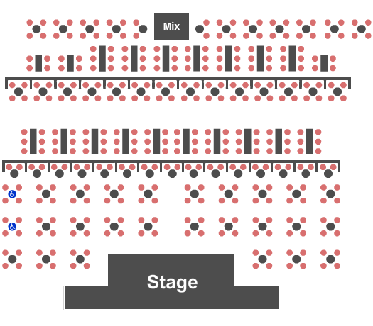 Harrah's Cabaret At Harrah's Las Vegas seating chart
