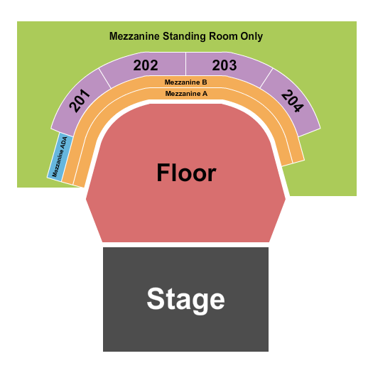 History - Ottawa seating chart