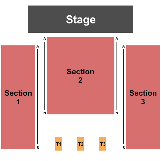 Hobart Art Theater seating chart