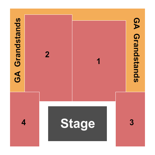 Hollywood Casino - IL seating chart