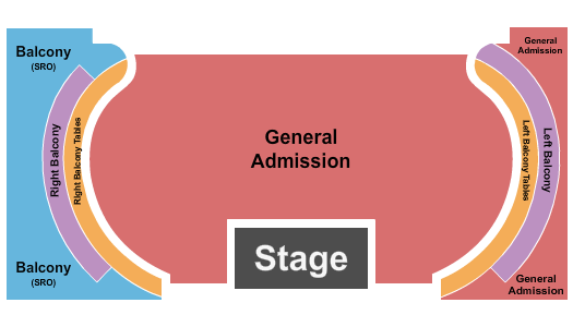 Hollywood Palladium seating chart