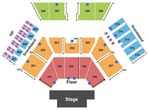 Huntington Bank Pavilion at Northerly Island seating chart