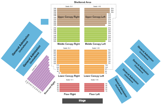 Indian Ranch seating chart