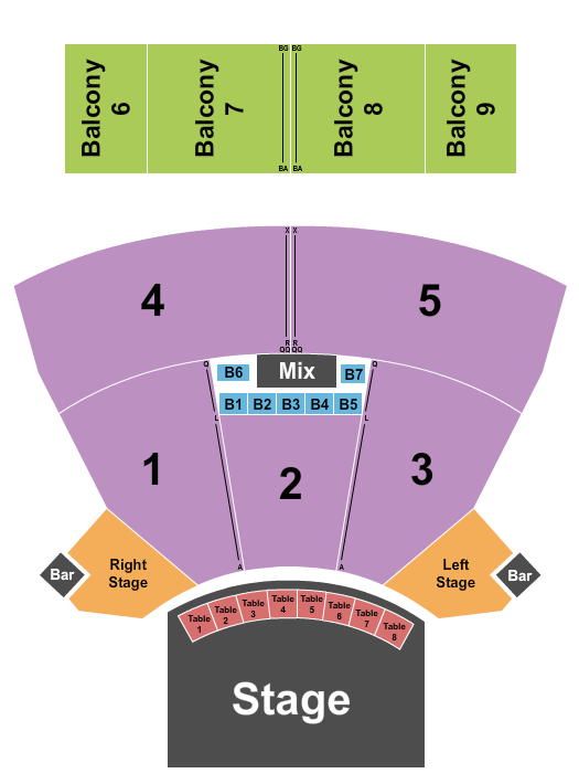 International Westgate Theater At Westgate Las Vegas Resort & Casino seating chart