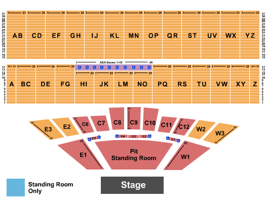 Iowa State Fair seating chart