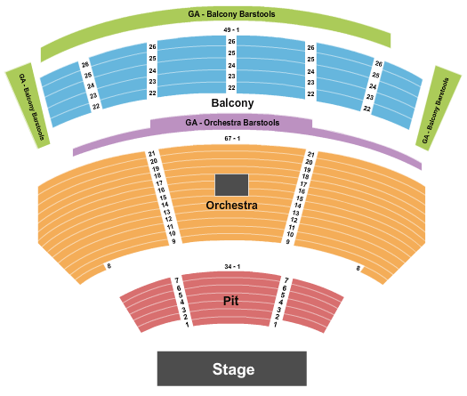 IP Casino Resort And Spa seating chart