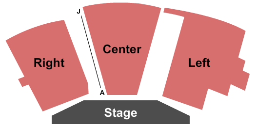 Jamie Lawson Auditorium at the Ihrie Theatre seating chart
