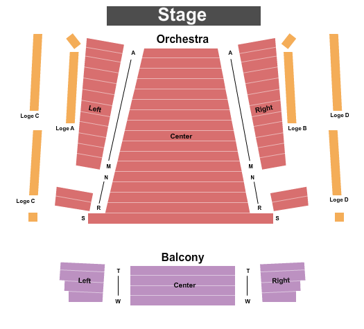 Jeanne & Peter Lougheed Performing Arts Centre seating chart