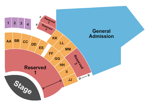 Jimmy Kimmel's Comedy Club at the LINQ seating chart