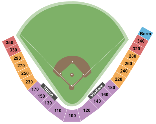 Joseph L. Bruno Stadium seating chart