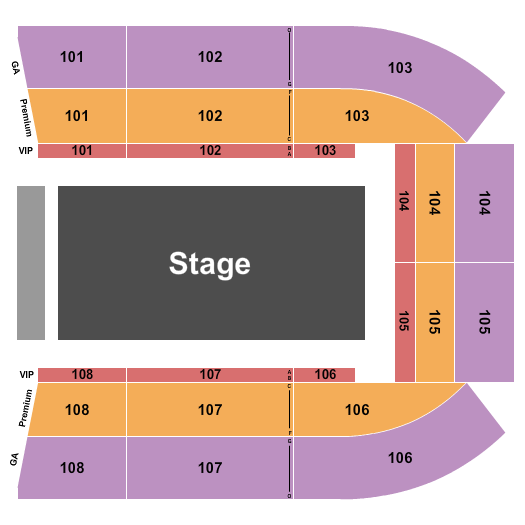 Kane County Fairgrounds seating chart