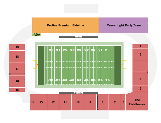 Kelowna Apple Bowl seating chart