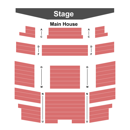 Kilbourn Hall at Eastman Theatre seating chart