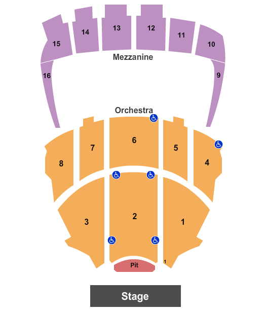 Kings Theatre - NY seating chart