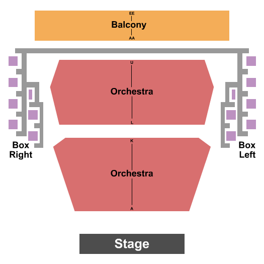 Lincoln Park Performing Arts Center seating chart