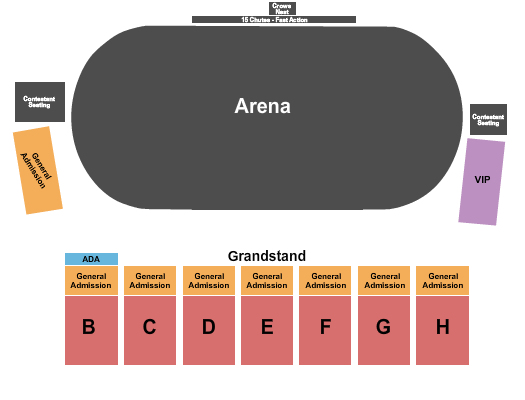 Livermore Valley Stadium seating chart