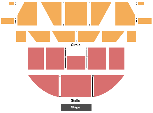 Liverpool Empire Theatre seating chart