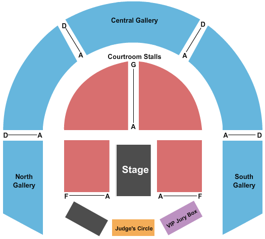 London County Hall seating chart