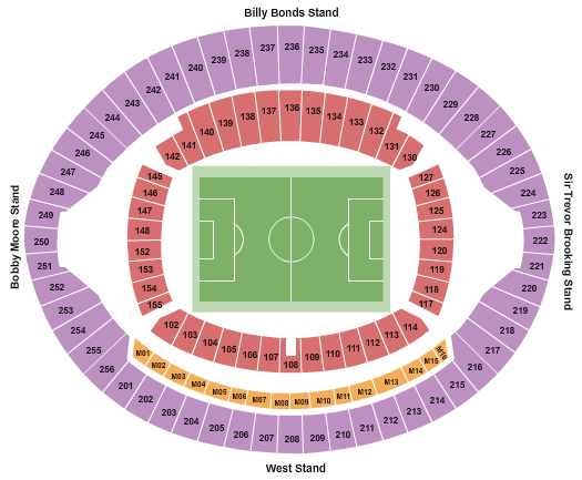 London Stadium At Queen Elizabeth Olympic Park seating chart