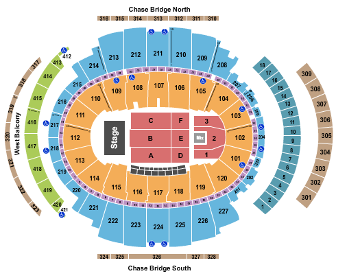 Madison Square Garden seating chart