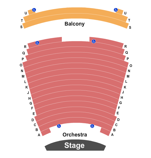 Main Stage At Portland Center Stage seating chart